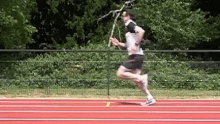 Running technique gif