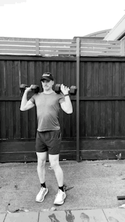 Alternate DB Shoulder Press