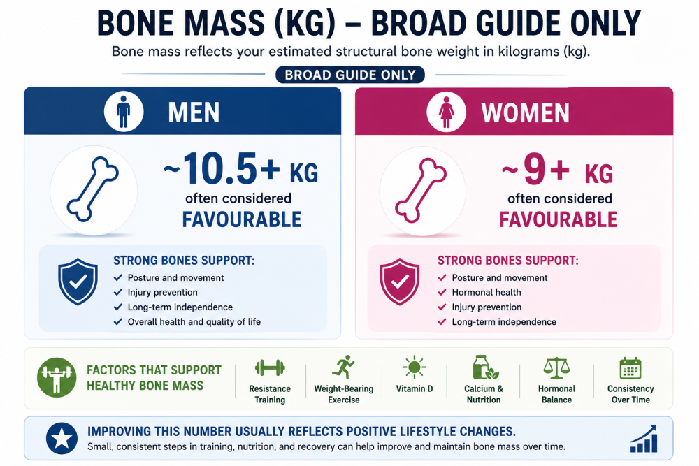 Bone mass broad guide