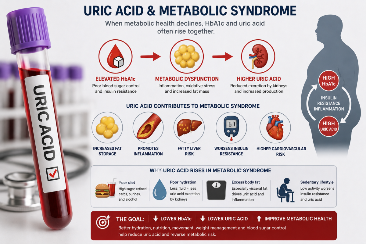 Uric acid and metabolic syndrome