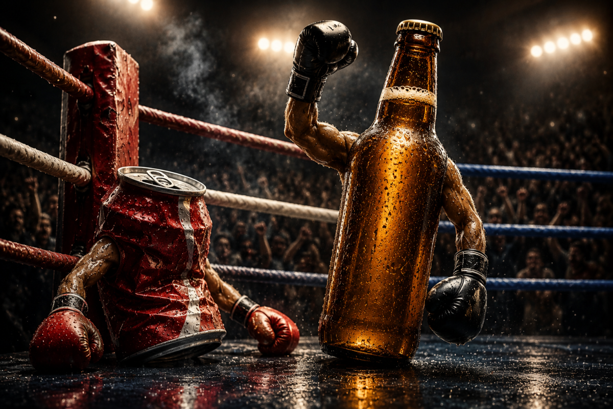 Coke on the ropes against beer