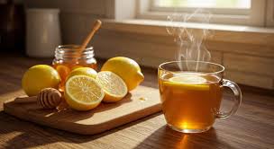 Turmeric lemon honey drink