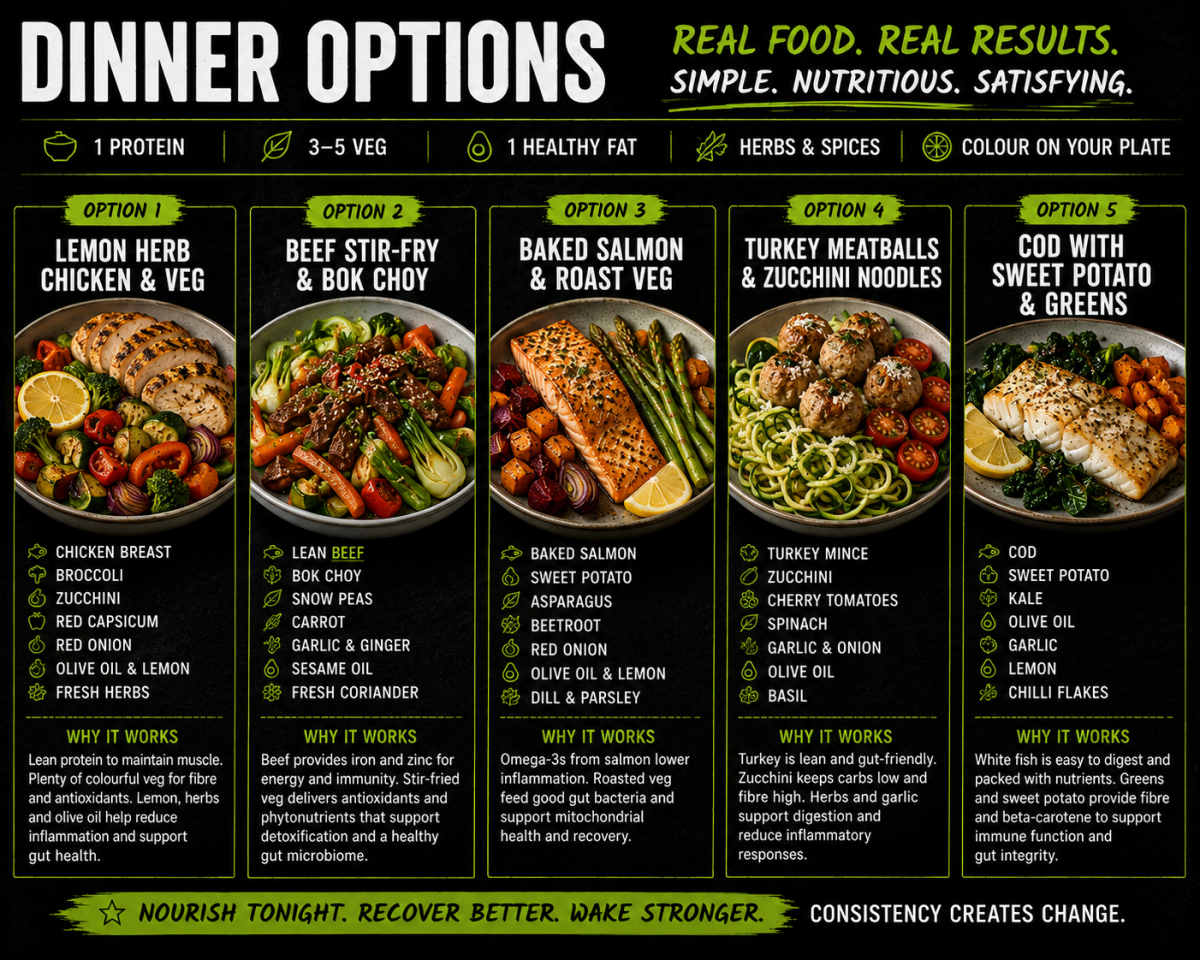 Dinner options