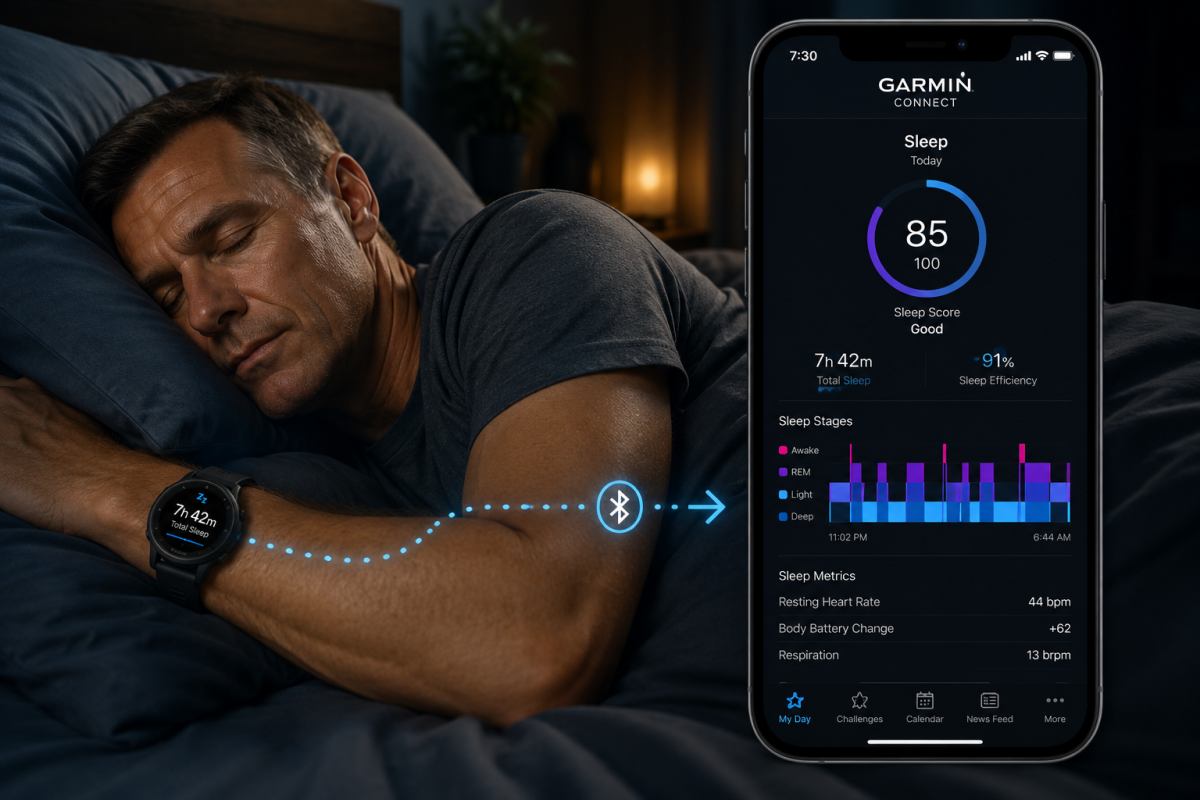 Garmin sleep metrics