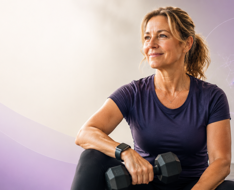 Woman resistance training